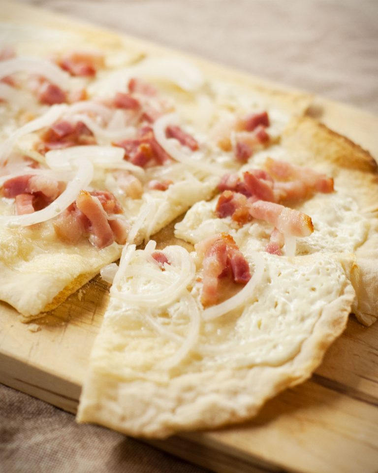 Original Elsässer Flammkuchen - Rezept | Was esse ich heute?