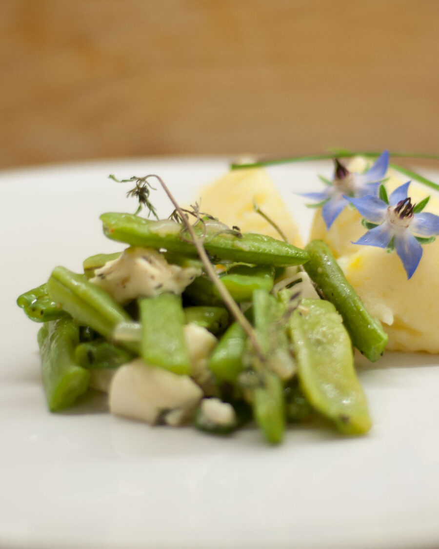 Grüne Bohnen mit Schafskäse - Rezept | Was esse ich heute?