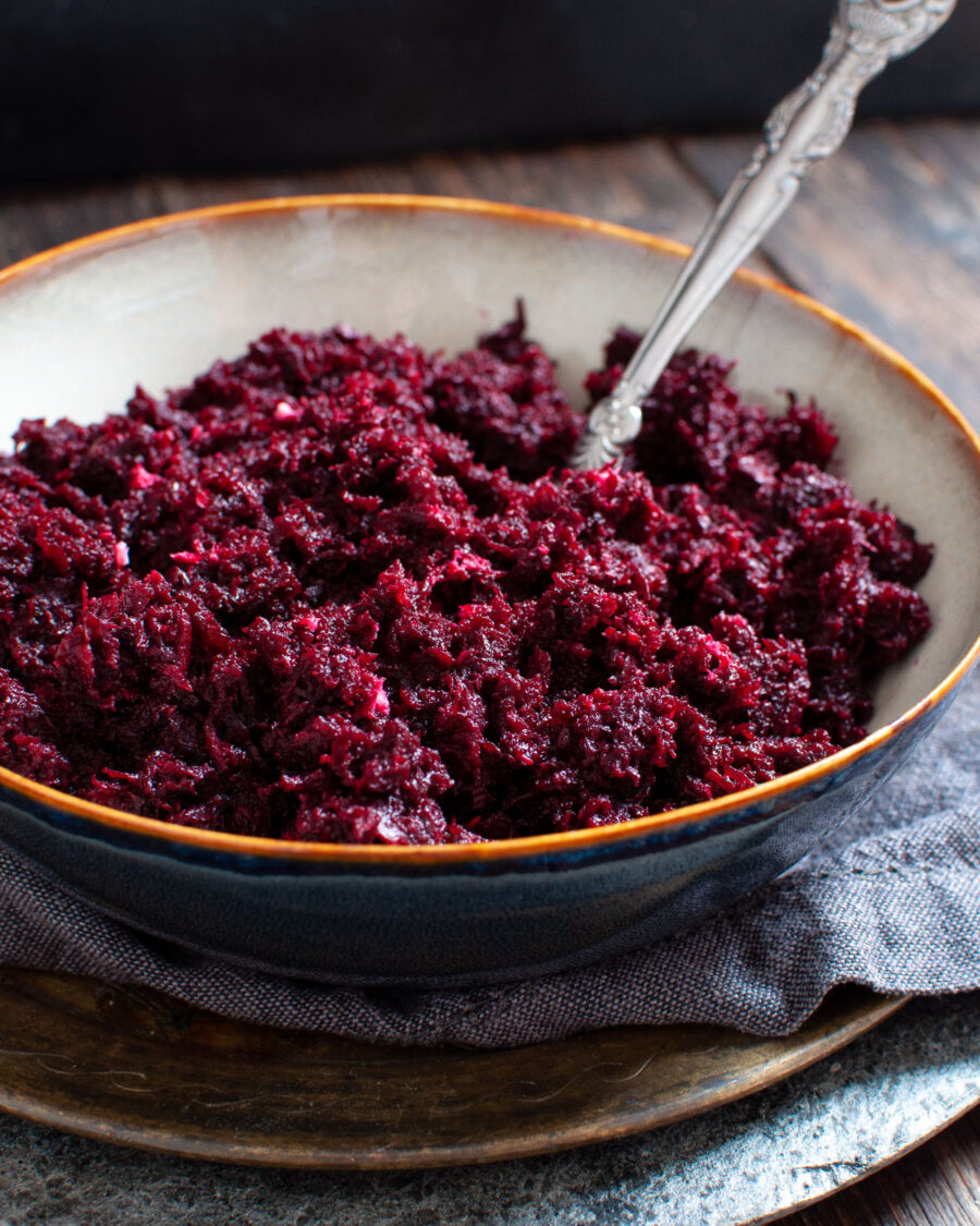 Rote Beete Salat mit Meerrettich - Rezept | Was esse ich heute?