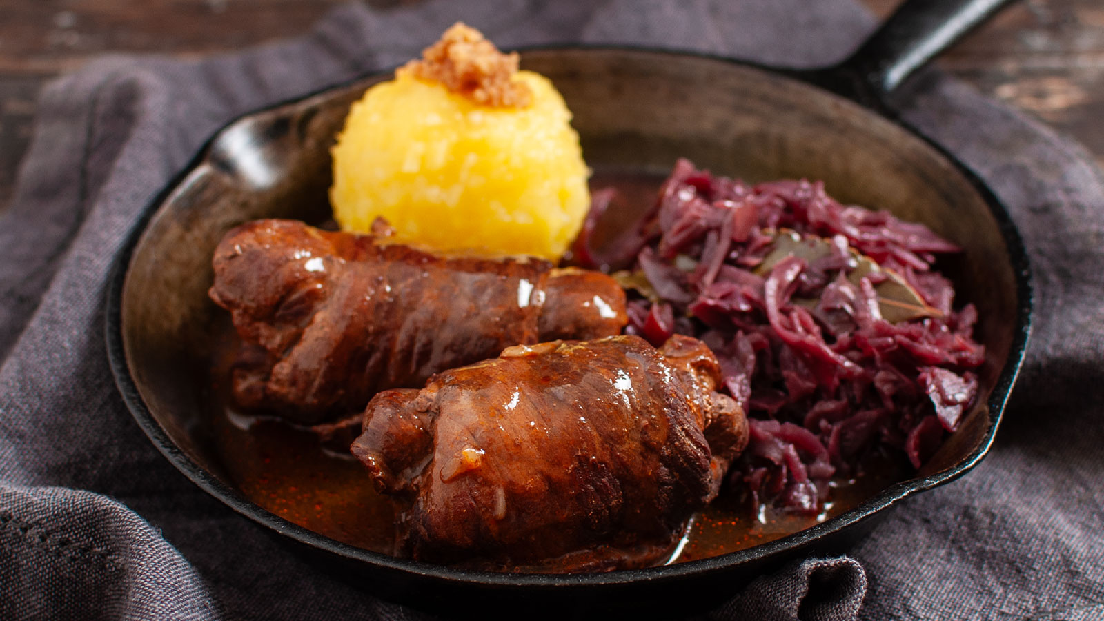 Rinderrouladen aus dem Schnellkochtopf | Rezept